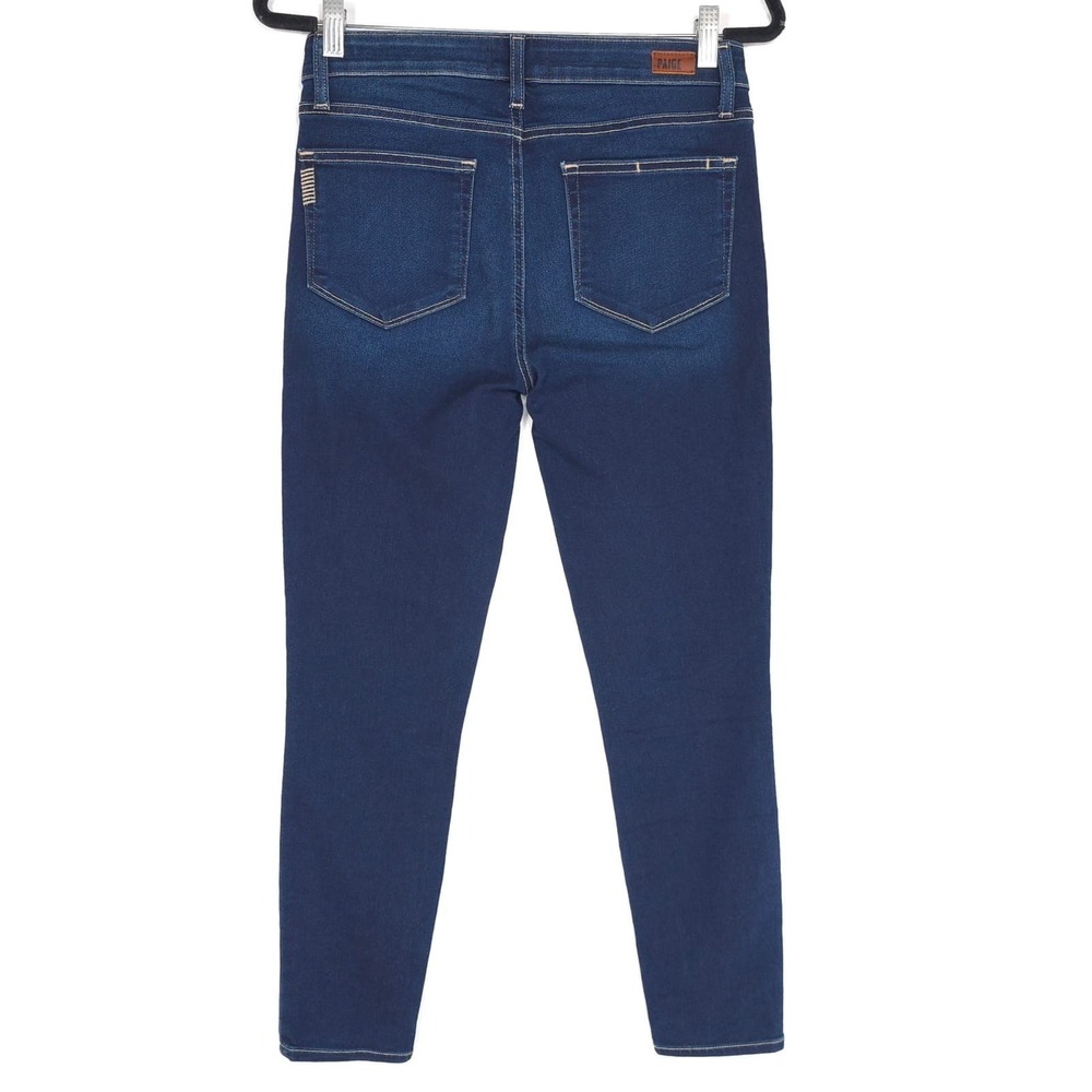 PAIGE Hoxton Ankle Jeans Women's 28 Arla High Rise Skinny Stretch 1767265-794 - Picture 11 of 13